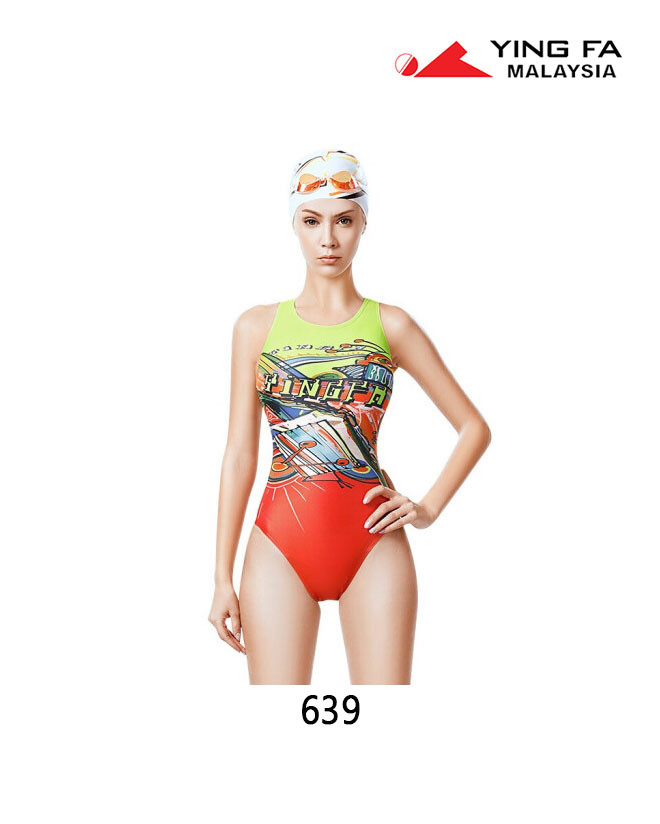 Yingfa 639 one piece racing and training swimsuit