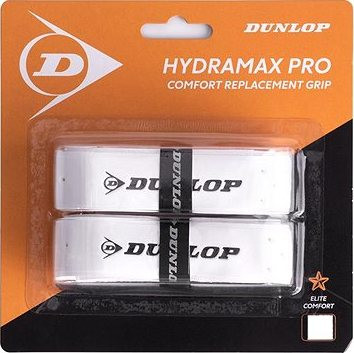 Dunlop Hydramax Pro Replacement Grip - 2 Pack - White