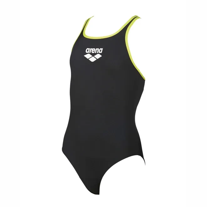 ARENA BIGLOGO JR SWIM PRO BACK black/soft green